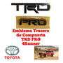 Emblema Trd Compuerta Trasera 4runner 2014 2015 2016 17 18  Toyota       4Runner