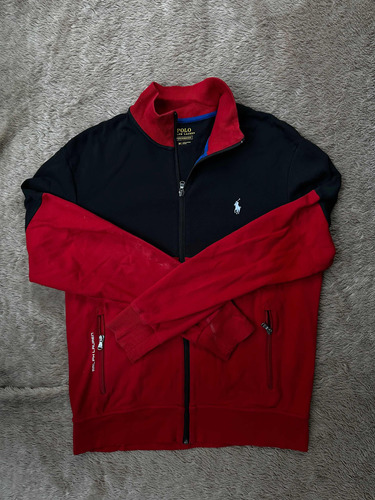 Chamarra Roja Polo Ralph Lauren Performance Talla M Hombre