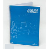 Cuaderno Pentagramado Crisal De Roca 50 Hojas Musicapilar