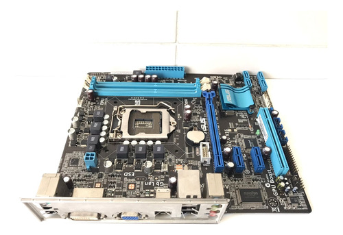 Placa Mãe 1155 Asus P8h61-m Le - Com Espelho.  2° Geração