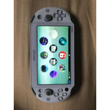 Consola Psvita Slim Blanca Y Celeste+juego+memoria Original