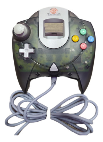 Controle Sega Dreamcast Translúcido Preto Original Novíssimo