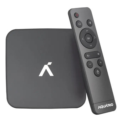 Tv box Aquário plus STV-3000 4k padrão 4K 16GB preto com 2GB de memória ram | Frete grátis