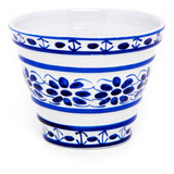 Vaso Cachepot Porcelana Monte Siao Decorativo Decoração 