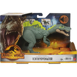 Jurassic World Dominion - Ichthyovenator - Sonidos! Mattel 