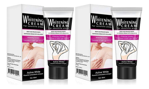 Mianyang 2 Packs Dark Spot Remver Cream For Intimate Area.