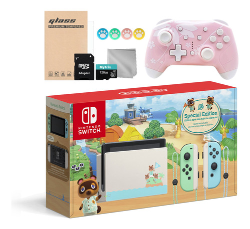 Consola Nintendo Switch Edición Animal Crossing Con