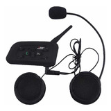 Combo 2 Intercomunicadores V6-pro Bluetooth Casco De Moto