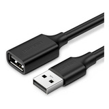 Cabo Extensão Usb 2.0 Ugreen Extensor Usb A Macho/fêmea 3m