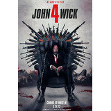 Poster De John Wick 4 Ultima Version 2023