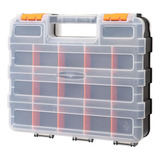 Double Side Tool Organizer With Impact Resistant Polymer And