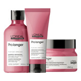 Loreal Pro Longer Shampoo, Cond. E Máscara