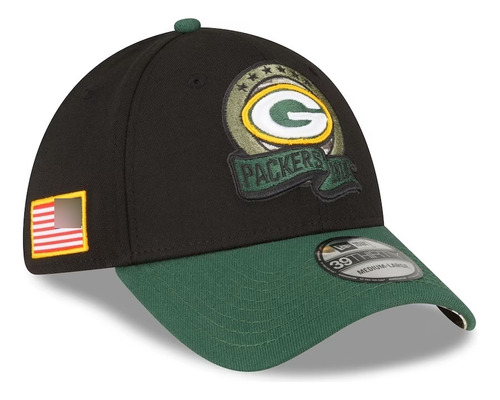 Green Bay Packers Gorra New Era 39thirty Salute To Service