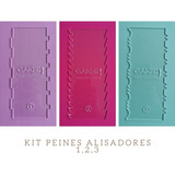 Kit De 3 Peines Alisadores De Pastel Caker #1, #2, #3 Caker