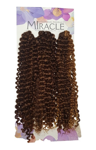 Cabelo Cacheado Organico Linha  Miracle  Katrine 220 G  60cm