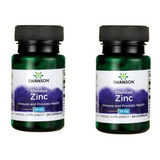 Zinc Quelado Pack 2x Swanson Usa Envio Gratis