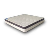 Colchón 2 1/2 Plazas De Espuma Topacio Marfil Eurosoft Pillow - 160cm X 190cm X 25cm Con Eurosoft Pillow