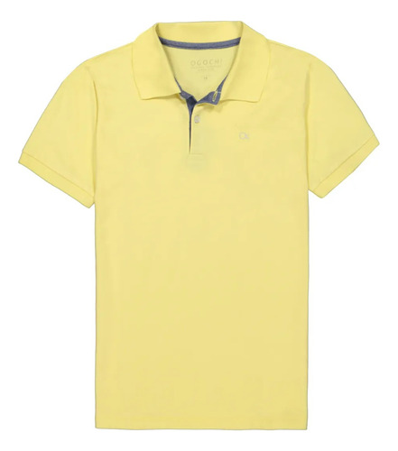 Camiseta Ogochi Infantil Gola Polo Original Algodão Piquet