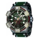 Reloj Invicta 40974 Multicolor Hombre Color De La Correa Verde Color Del Bisel Verde/rojo Color Del Fondo Verde