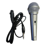 Micrófono Weisre Alambico Karaoke Parlante Cable Dm-701