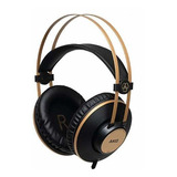 Audífonos Akg K92 Over-ear, Cerrados, Estudio, Negro Mate Y