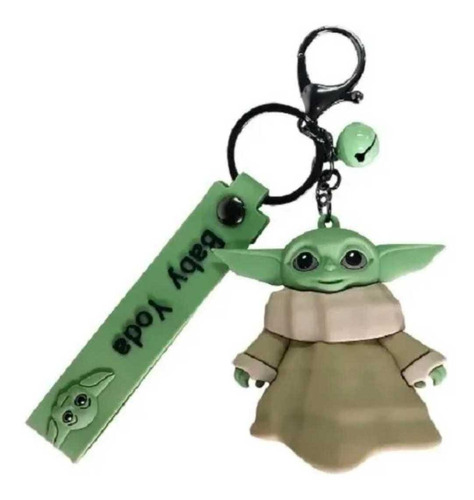 Llavero Baby Yoda Organiza Llaves Porta Llaves 6.5 X 7 Cm 