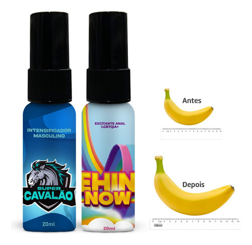 Kit Sexshop Anestesico Super Cavalo Estimulante Masculino