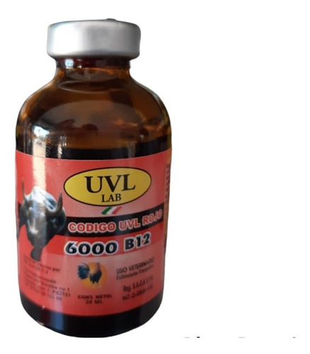 B12 6000 Código Rojo Uvl 30ml