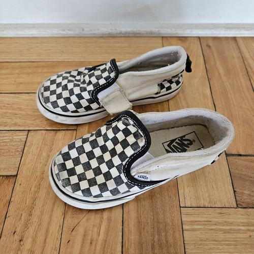 Zapatillas Alpargatas Slip On Vans Niño Niña Talle 25 Us 9 