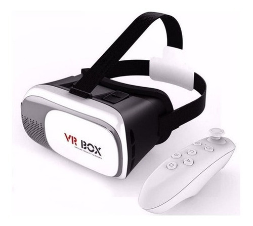 Óculos De Realidade Virtual 3d + Controle Bluetooth - Vr Box