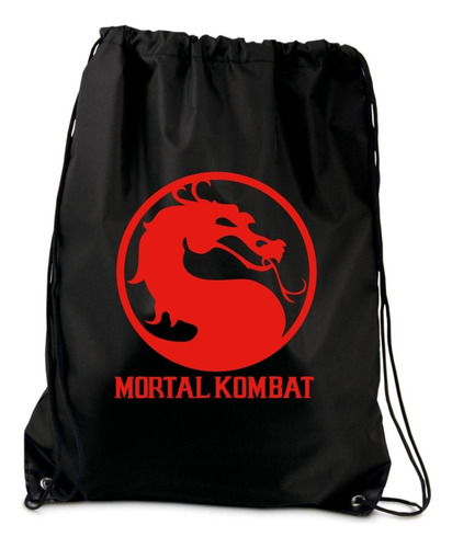 Mortal Kombat Tula Deportiva Maleta Bolso 