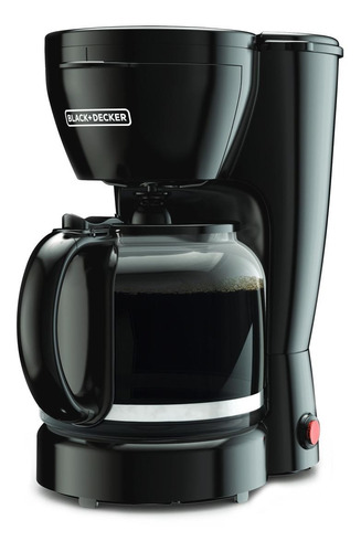 Cafetera Empotrable Portátil Black+decker Cm0910 Semi Automática Negra De Filtro 120v