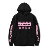 Poleron Sudadera Black Pink Integrantes Kpop Jisoo Jennie Rose Lisa