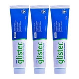 3 Unid Creme Dental Glister Pasta De 200g Cada