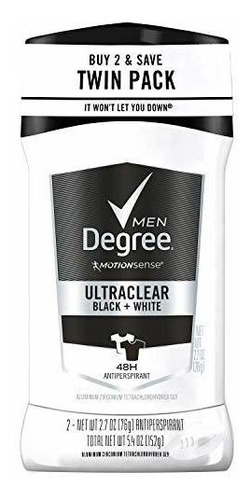 Degree Men Ultraclear Desodorante Antitranspirante Con 48 Ho