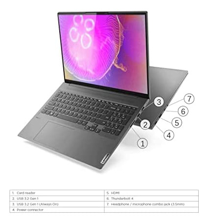 Laptop Lenovo  Slim 7 16  2.5k 120hz Ips Touchscreen  12th I
