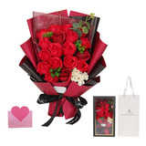 Rosas Artificiales Cajas De Flores Para Regalo 