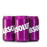 Vaso Absolut Coleccionable Estilo Lata Material Vidrio