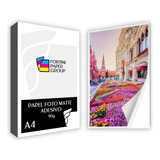 Papel Fotográfico A4 Matte Adesivo 90g 200 Folhas Premium