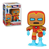 Funko Pop Iron Man Galleta De Jengibre 934 Marvel Original