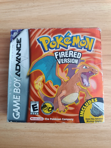 Pokemon Firered Version Inglés Original Completo En Caja