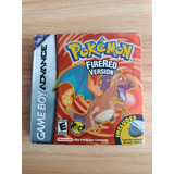 Pokemon Firered Version Inglés Original Completo En Caja