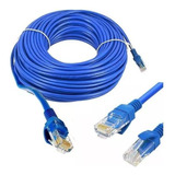 Cabo De Rede Lan Rj45 Cat5e 10m Ethernet 10 Metros Blindado