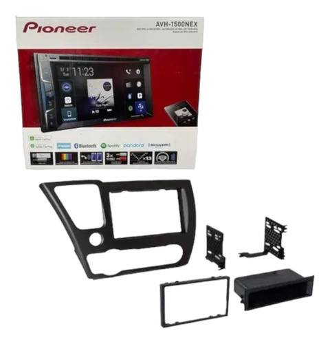 Estereo Pantalla Pioneer+ Frente Para Civic 2014