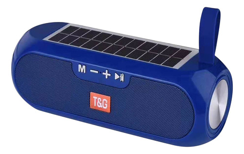 Altavoz Portátil Impermeable Con Carga Solar O Con Big Bass