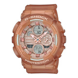 Reloj Casio G-shock Gma-s140nc-5a2dr Mujer 100% Original Color De La Correa Rosa Oscuro Color Del Bisel Rosa Oscuro Color Del Fondo Rosa Oscuro