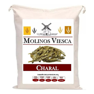 5 Kg Charal Plateado Deshidratado Con Sal | Envío gratis