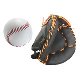 Guante De Receptor De Béisbol Manoplas De Sóftbol Guantes