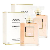 Paquete Coco Mademoiselle Chanel Eau De Parfum 100ml 2 Pzas