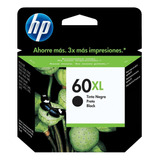 Cartucho Hp 60xl Black Original (cc641wb) Lacrado F4580 D110